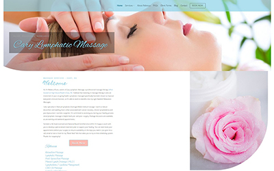 New Site: Cary Lymphatic Massage